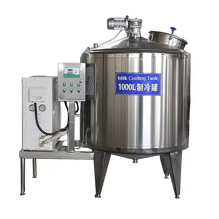 1000 liter milk cooling tank