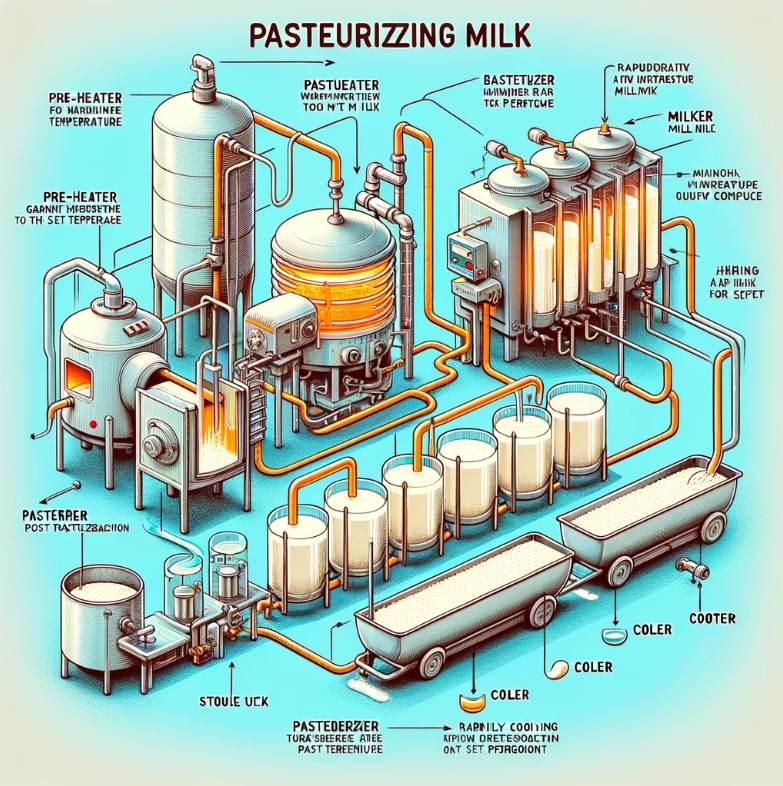 how do you pasteurize milk